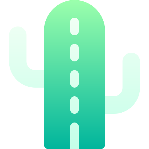 cactus Basic Gradient Gradient Icône