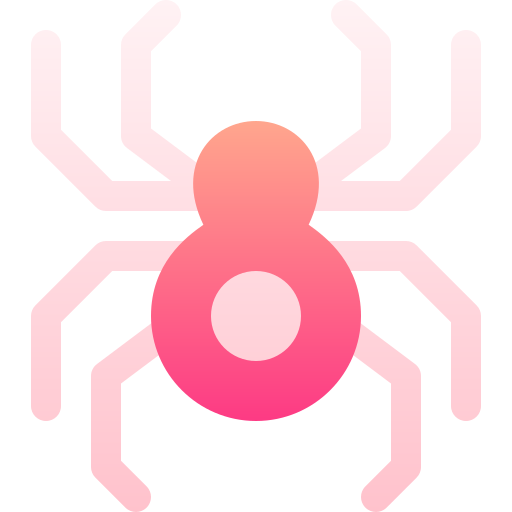 クモ Basic Gradient Gradient icon