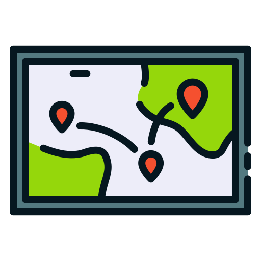 Map Good Ware Lineal Color icon