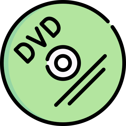 dvd Special Lineal color icon