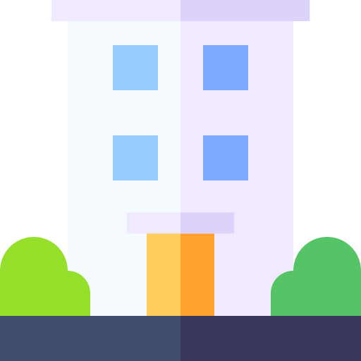 ホテル Basic Straight Flat icon