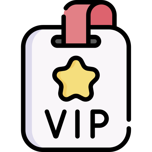 vip 패스 Special Lineal color icon