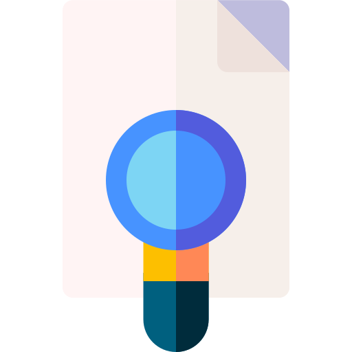 검색 Basic Rounded Flat icon