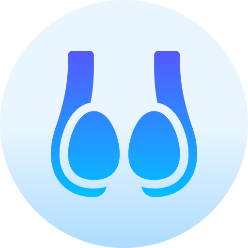 睾丸 Basic Gradient Circular icon