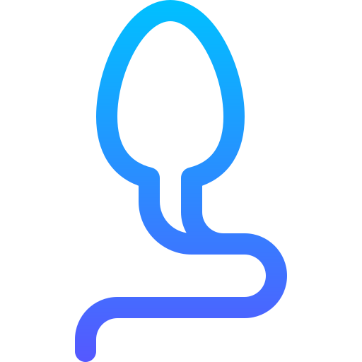 sperma Basic Gradient Lineal color icon