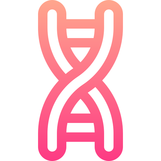 dna Basic Gradient Lineal color icon