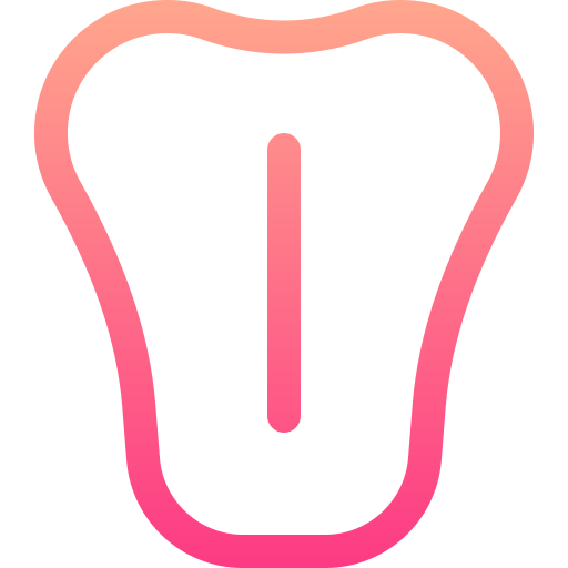 Tongue Basic Gradient Lineal color icon