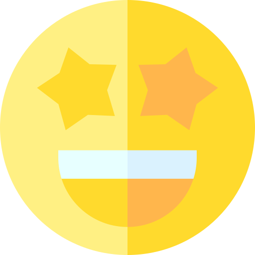 gelukkig Basic Straight Flat icoon