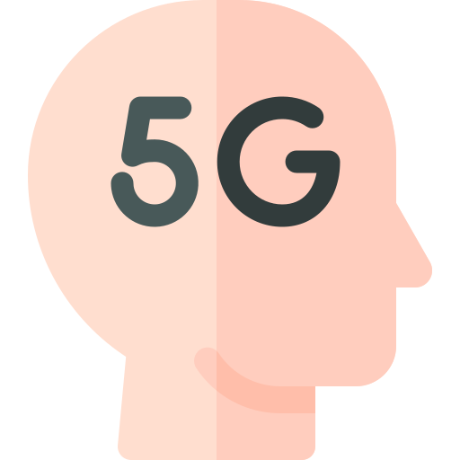 5g Basic Rounded Flat icon