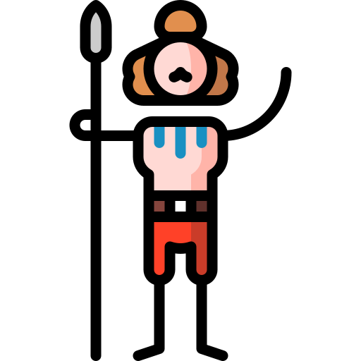 Celtic Puppet Characters Lineal Color icon
