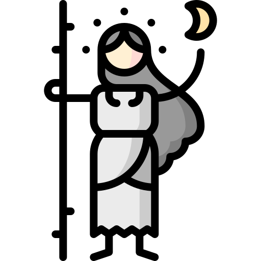 ovate Puppet Characters Lineal Color icon