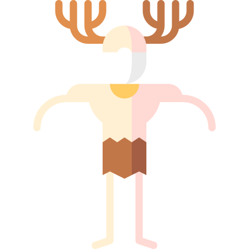 cernunnos Puppet Characters Flat Ícone