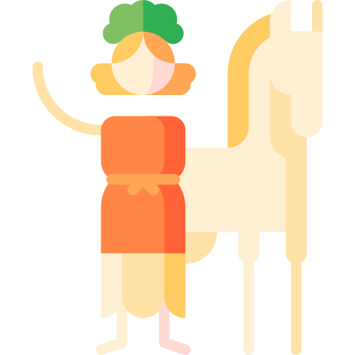 epona Puppet Characters Flat Ícone