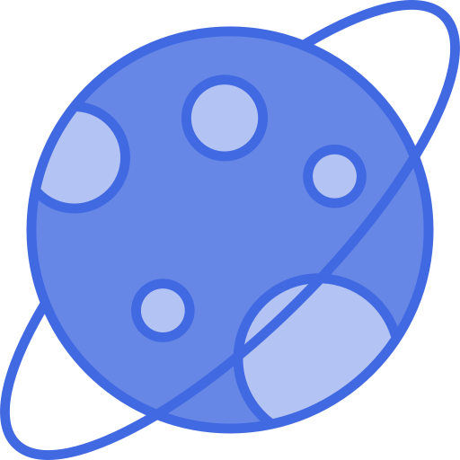 planeta Generic Blue Ícone