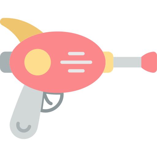 pistolet kosmiczny Generic Flat ikona