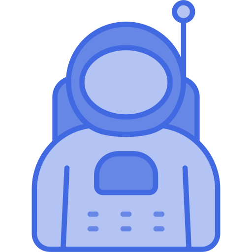 astronauta Generic Blue ikona