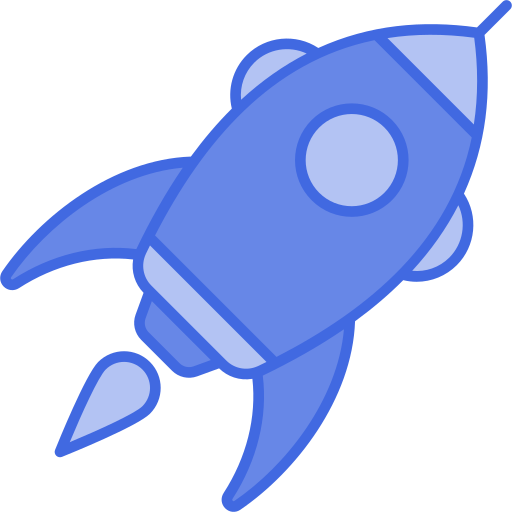 rakete Generic Blue icon