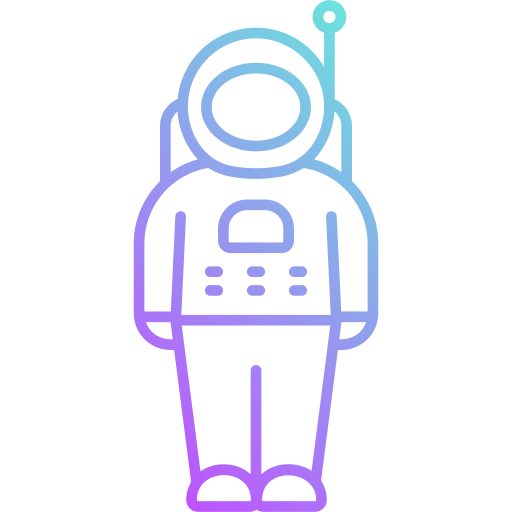 宇宙飛行士 Generic Gradient icon