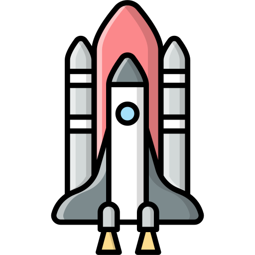 space shuttle Generic Outline Color icon