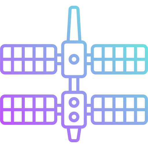 Space station Generic Gradient icon