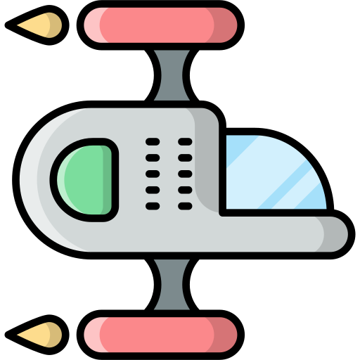 宇宙船 Generic Outline Color icon