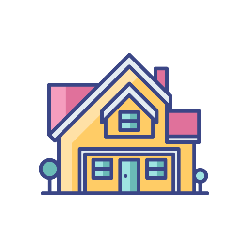 House Generic Outline Color icon