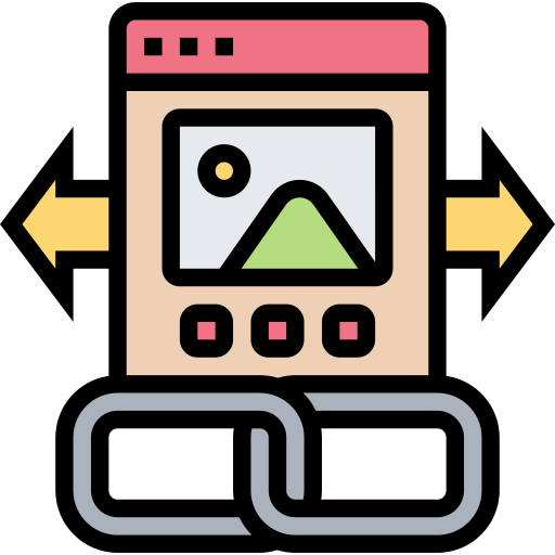 backlink Meticulous Lineal Color icon