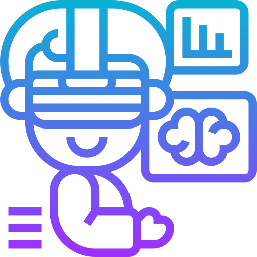réalité virtuelle Meticulous Gradient Icône