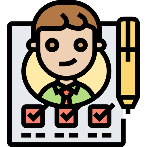 Employee Meticulous Lineal Color icon
