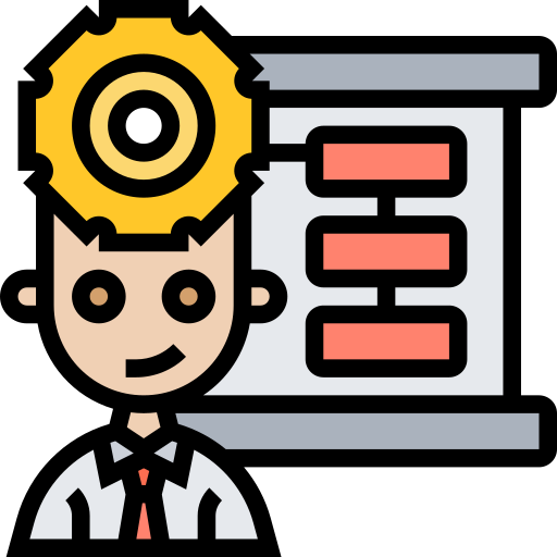 Planning Meticulous Lineal Color icon