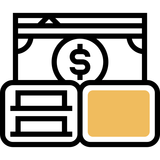 billetera Meticulous Yellow shadow icono