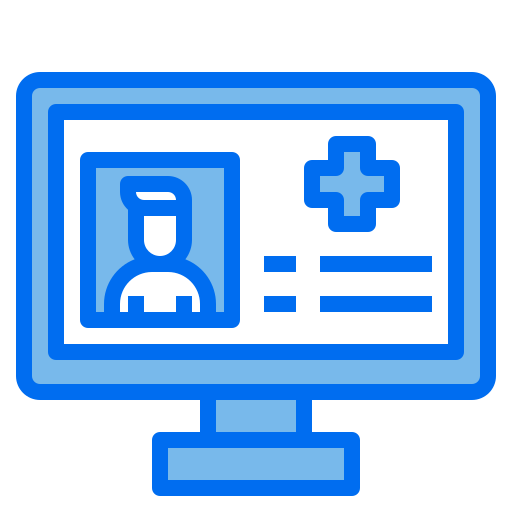 computer Payungkead Blue icon