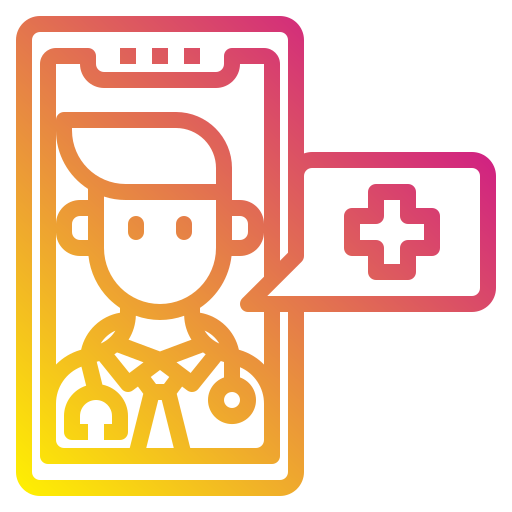 Doctor Payungkead Gradient icon