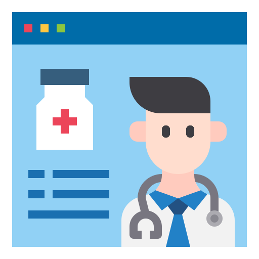 Doctor Payungkead Flat icon