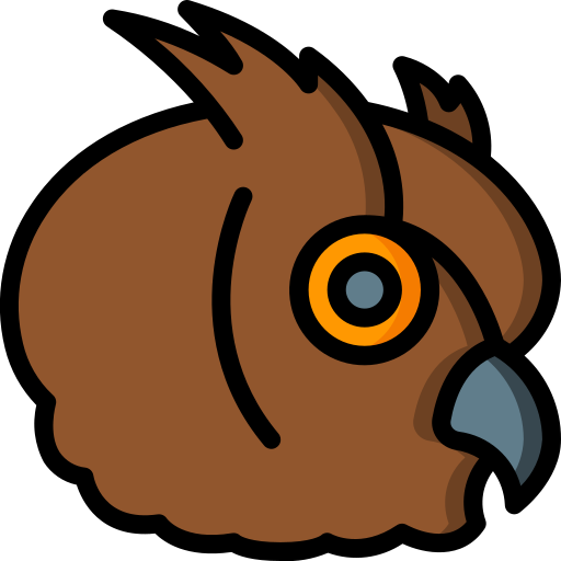 Owls Basic Miscellany Lineal Color icon