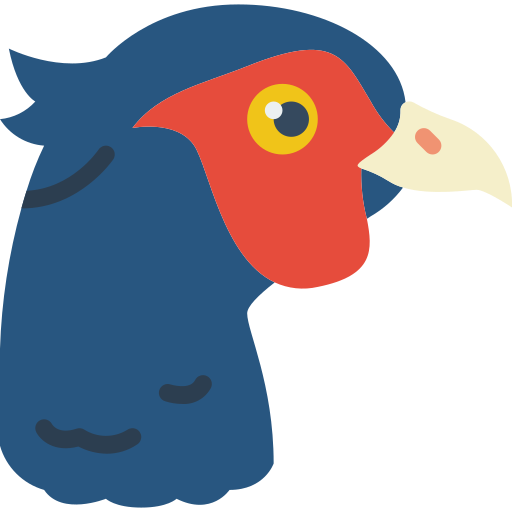 Pheasant Basic Miscellany Flat icon