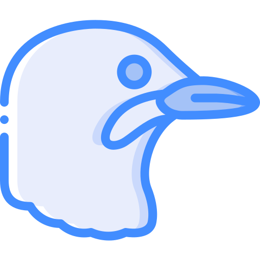 鳥 Basic Miscellany Blue icon