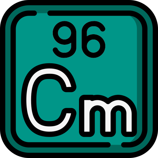 pierwiastek chemiczny Basic Miscellany Lineal Color ikona