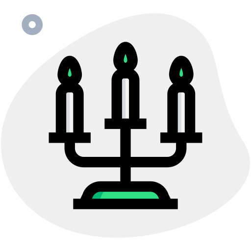 Candle holder Generic Rounded Shapes icon