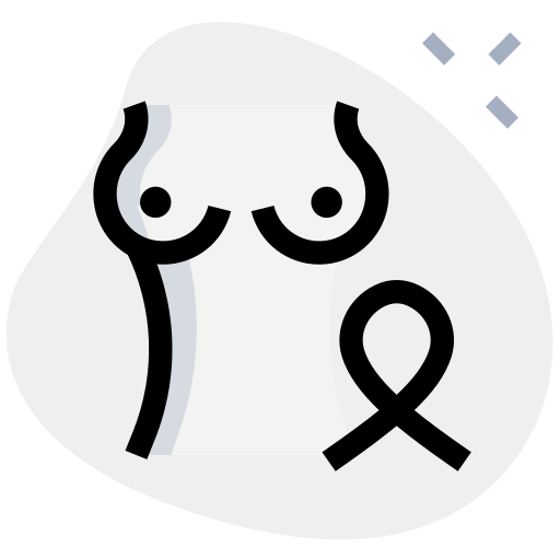 Breast cancer Generic Rounded Shapes icon