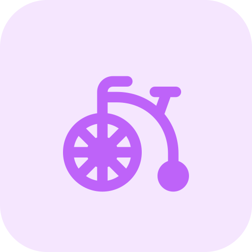 自転車 Pixel Perfect Tritone icon