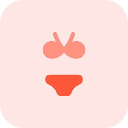 bikini Pixel Perfect Tritone ikona