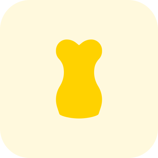 jurk Pixel Perfect Tritone icoon