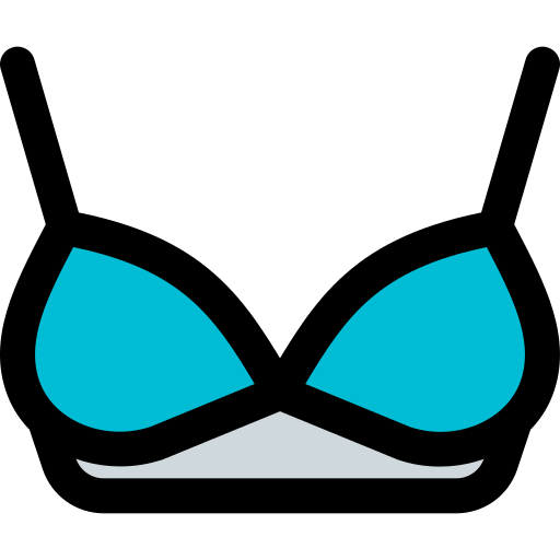 Bra Pixel Perfect Lineal Color icon