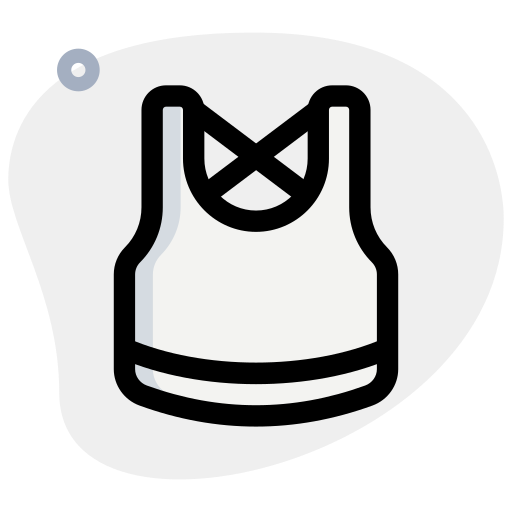 Sport bra Generic Rounded Shapes icon