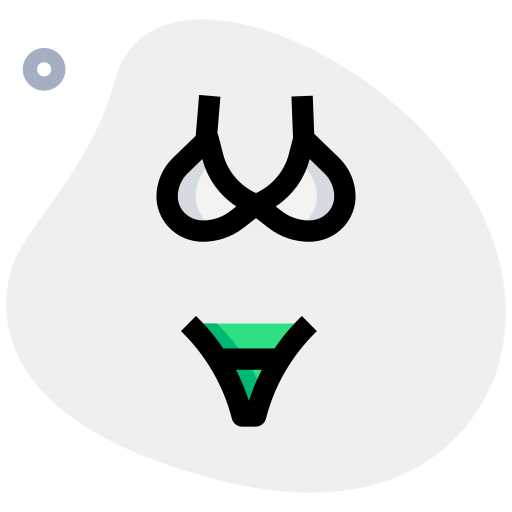 ビキニ Generic Rounded Shapes icon