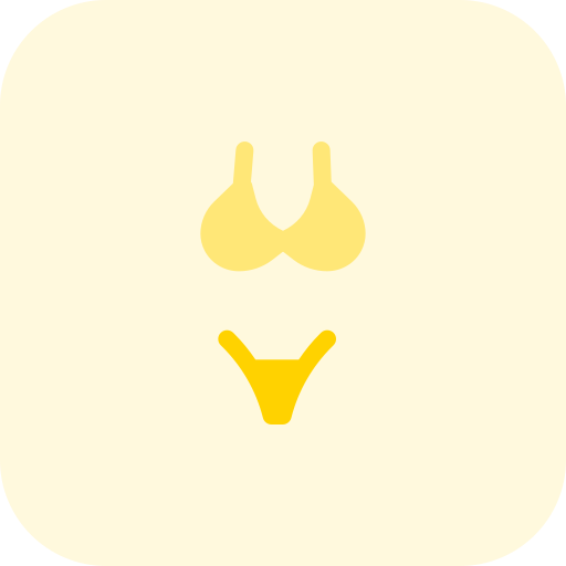 bikini Pixel Perfect Tritone icono