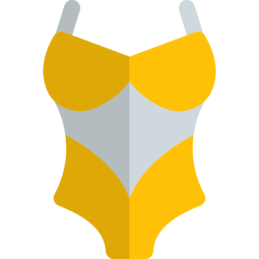 Swimsuit Pixel Perfect Flat icon