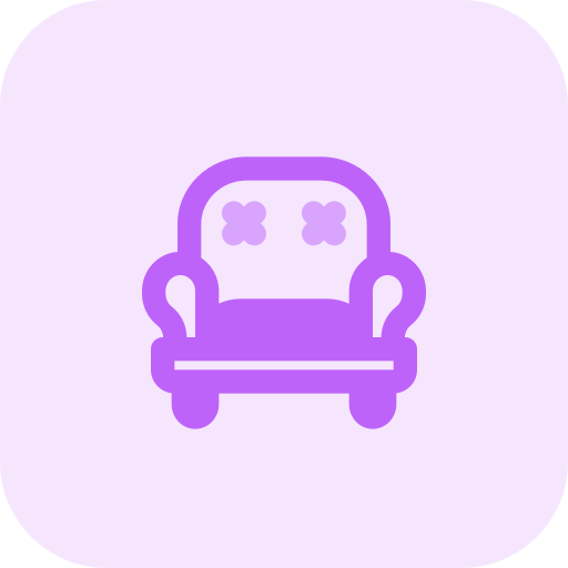 sofa Pixel Perfect Tritone Icône