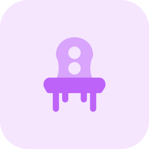 silla Pixel Perfect Tritone icono